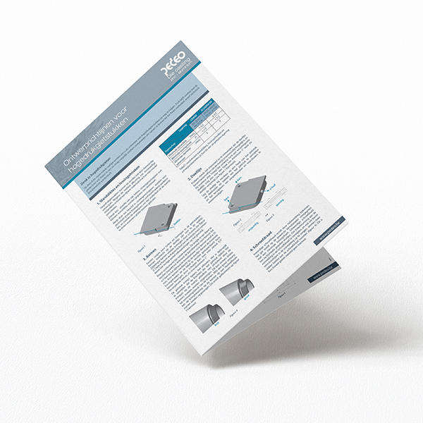 Folder Ontwerprichtlijnen hogedrukgieten Pedeo